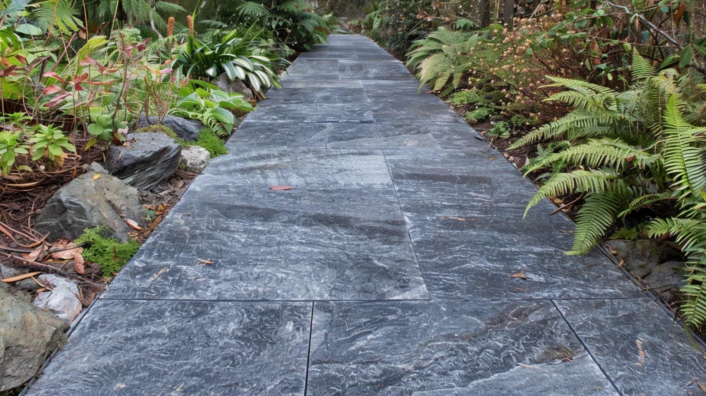 Natural stone paving and outdoor tile installation